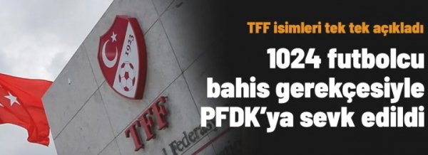 官方：土耳其1024名球员涉赌被移交纪律委员会，内含27名土超球员